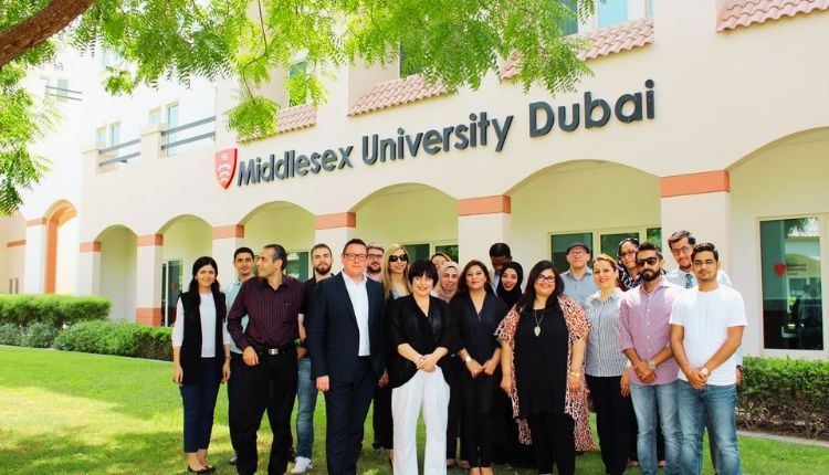 القبول في جامعة ميدلسكس دبي